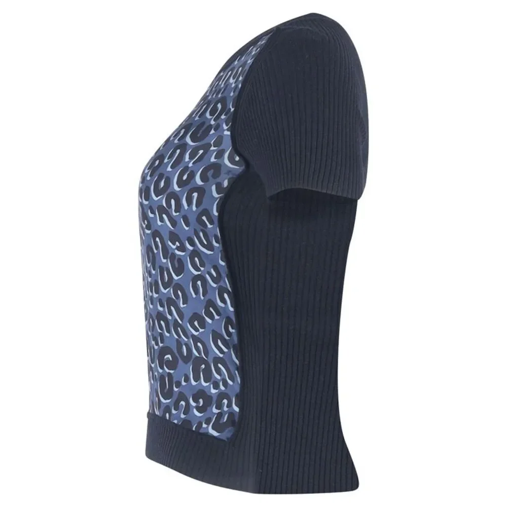 Louis Vuitton Printed T-Shirt in Animal Print Wool